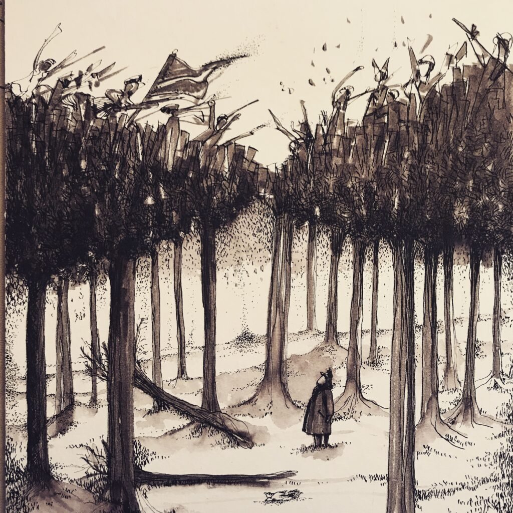 Que es esto!. 28x21 tinta china_ Que es esto / Técnica: tinta china/ Medidas: 28 cm x 21 cm