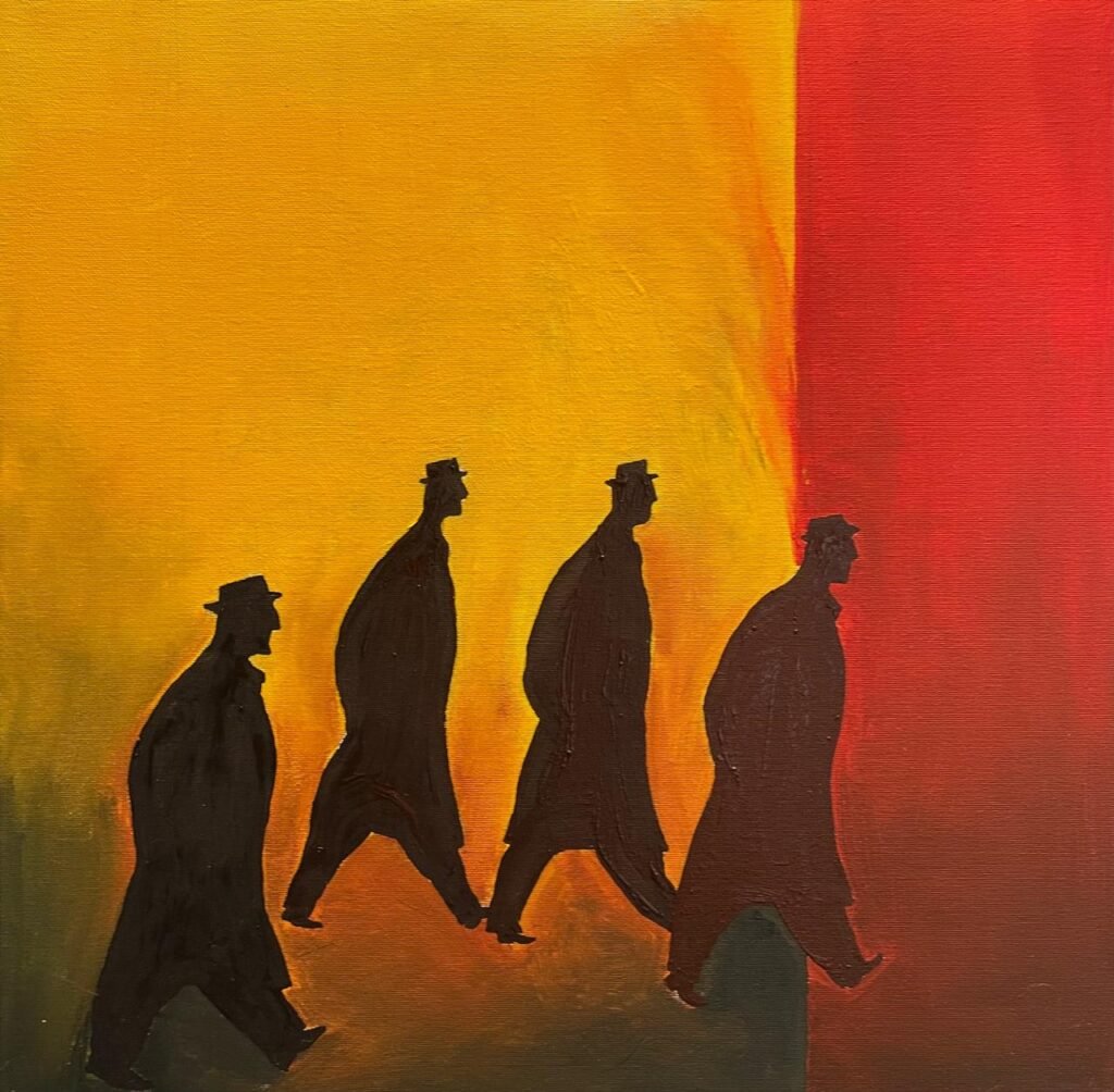 Eran los cincuenta / Técnica: acrilico / Medidas: 50 cm x 50 cm Eran los cincuenta / Técnica: acrilico / Medidas: 50 cm x 50 cm