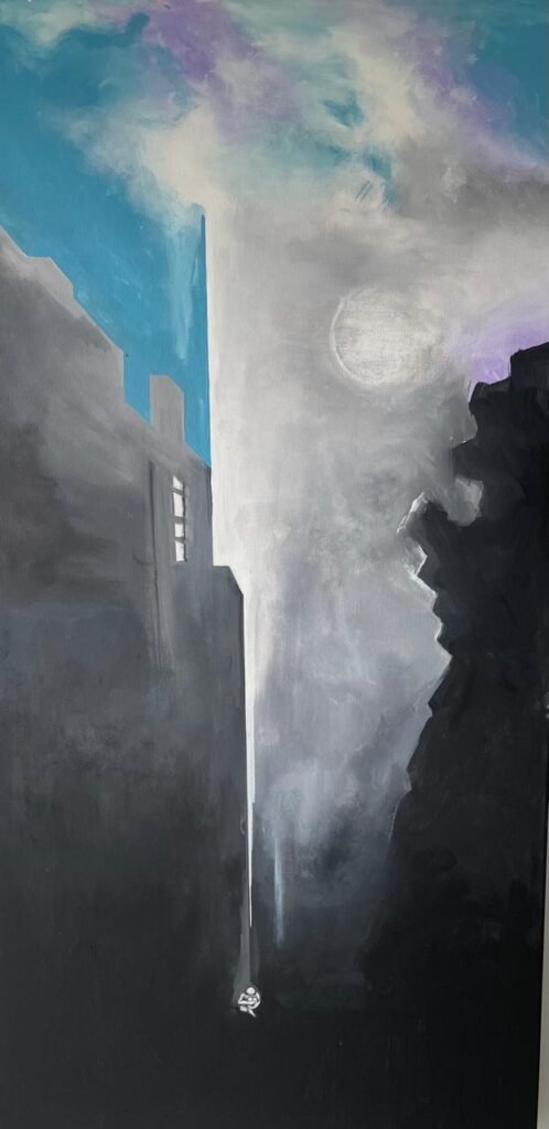 No te olvidaré /Técnica: acrílico/ Medidas: 50 cm x 70 cm No te olvidaré Técnica: acrílico Medidas : 50 cm x 70 cm