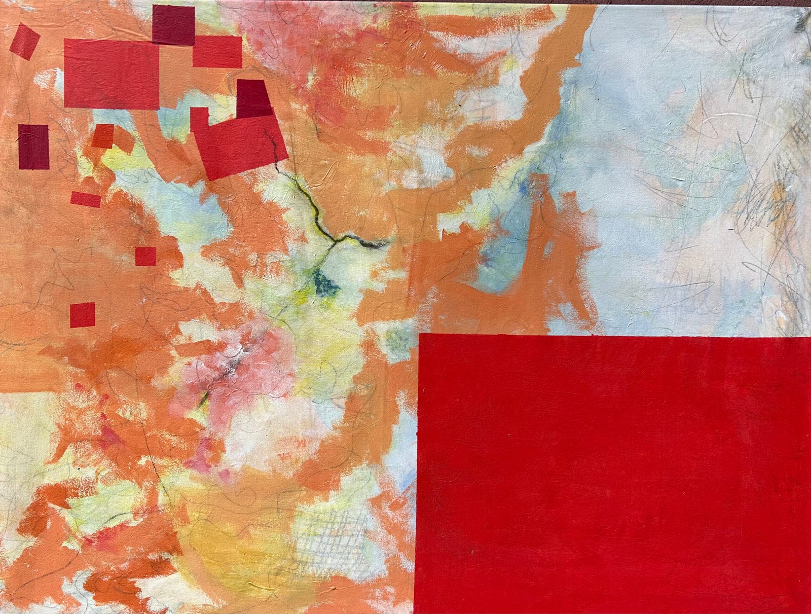 De la seria Planos, Nº1/Técnica: acrilico sobre canvas/ Medidas 110 cm x 83 cm De la seria Planos, Nº1/Técnica: acrilico sobre canvas/ Medidas 110 cm x 83 cm