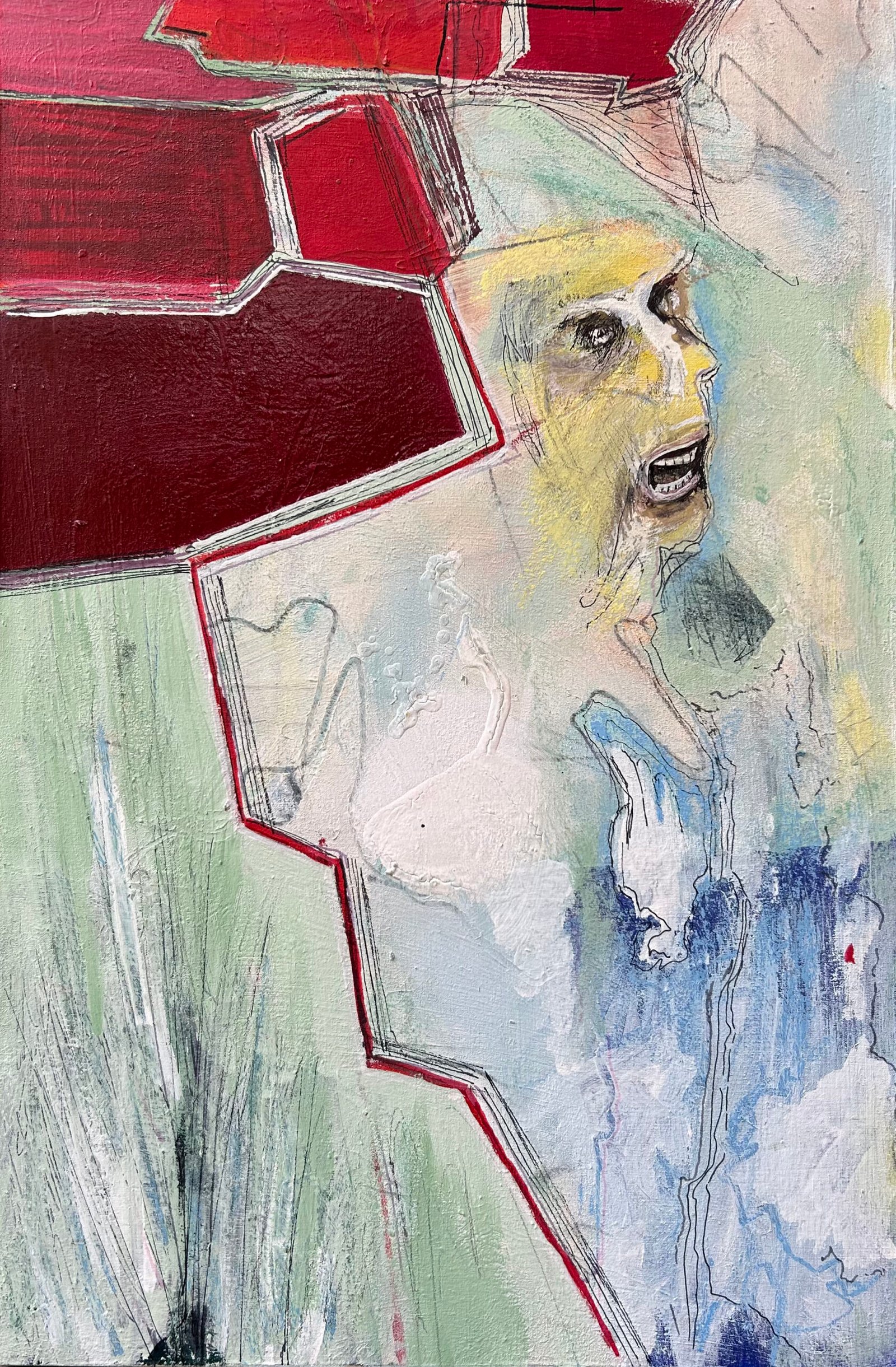 De la serie WAR Nº1/Técnica: Acrilico sobre canvas y hardboard/Medidas 35 cm x 50 cm De la serie WAR Nº1/Técnica: Acrilico sobre canvas y hardboard/Medidas 35 cm x 50 cm