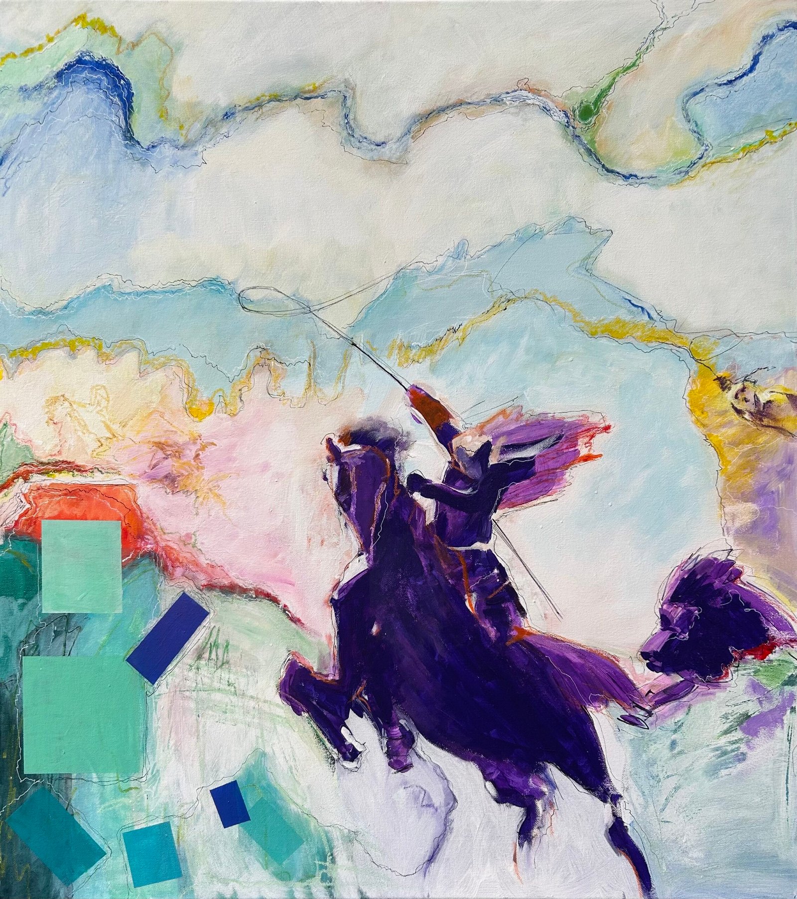 De la seria WAR: La caceria salvaje/ Técnica:Acrilico sobre canvas/ Medidas: 80 cm x 90 cm De la serie WAR: La caceria salvaje<br />
Técnica:Acrilico sobre canvas<br />
Medidas: 80 cm x 90 cm