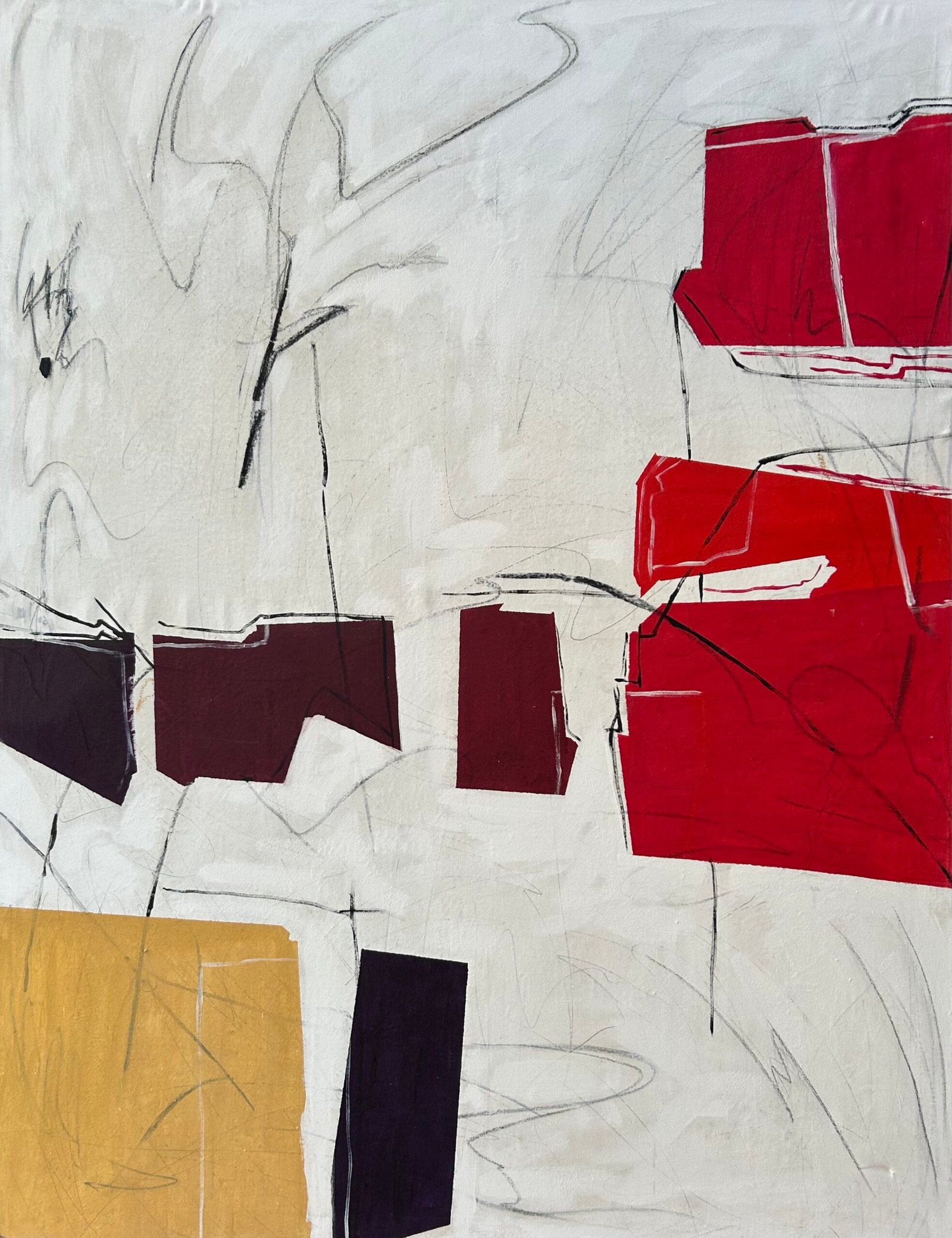 De la seria Planos Nº3/Técnica: Acrilico sobre canvas / Medidas 120 cm x 155 cm De la seria Planos Nº3/Técnica: Acrilico sobre canvas / Medidas 120 cm x 155 cm